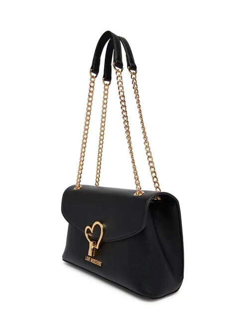 HEART TURNLOCK Convertible shoulder bag Black - Women&rsquo;s Bags