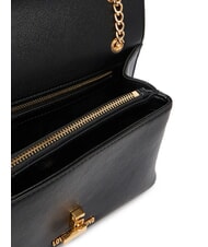 LOVE MOSCHINO HEART TURNLOCK Convertible shoulder bag Black - Women&rsquo;s Bags - 6