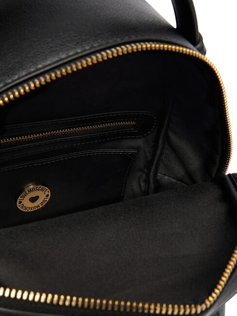 HEART TURNLOCK Backpack with pocket Black - Women&rsquo;s Bags