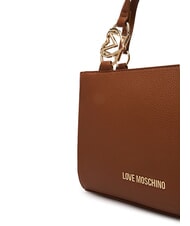 LOVE MOSCHINO JEWEL Briefcase bag with shoulder strap LEATHER - Women&rsquo;s Bags - 3