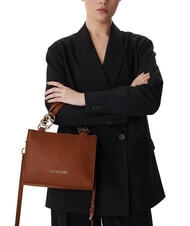 LOVE MOSCHINO JEWEL Briefcase bag with shoulder strap LEATHER - Women&rsquo;s Bags - 5