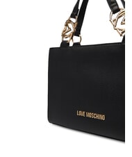 LOVE MOSCHINO JEWEL Briefcase bag with shoulder strap Black - Women&rsquo;s Bags - 3