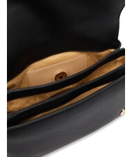 LOVE MOSCHINO JEWEL Shoulder bag with flap Black - Women&rsquo;s Bags - 6