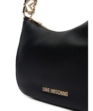 LOVE MOSCHINO JEWEL Shoulder bag Black - Women&rsquo;s Bags - 3