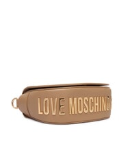 LOVE MOSCHINO GIANT Shoulder bag with flap beige - Women&rsquo;s Bags - 5