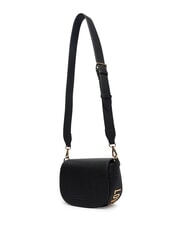LOVE MOSCHINO GIANT Shoulder bag with flap Black - Women&rsquo;s Bags - 4