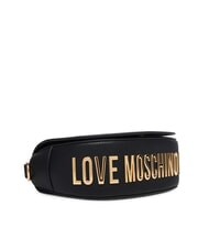 LOVE MOSCHINO GIANT Shoulder bag with flap Black - Women&rsquo;s Bags - 7