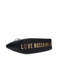 LOVE MOSCHINO GIANT Shoulder shopping bag Black - Women&rsquo;s Bags - 6