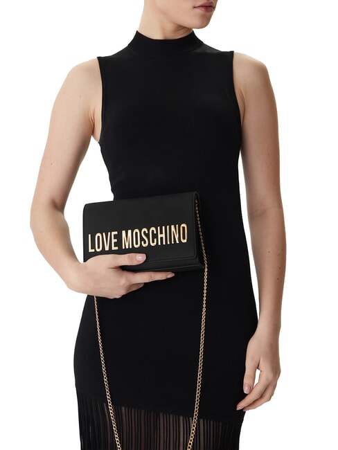 SMART DAILY Clutch bag with chain shoulder strap Black - Women&rsquo;s Bags