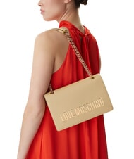 LOVE MOSCHINO BOLD LOVE Convertible shoulder bag butter - Women&rsquo;s Bags - 5
