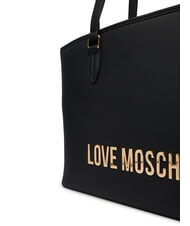 LOVE MOSCHINO BOLD LOVE Shoulder shopping bag Black - Women&rsquo;s Bags - 3