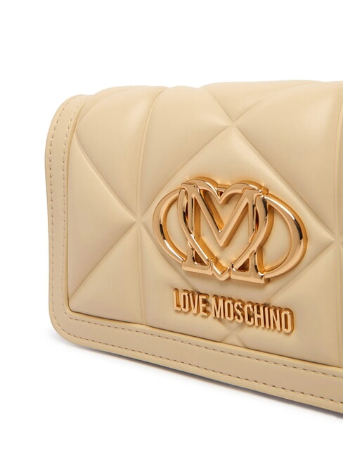 EMBOSSED Mini metal shoulder bag butter - Women&rsquo;s Wallets