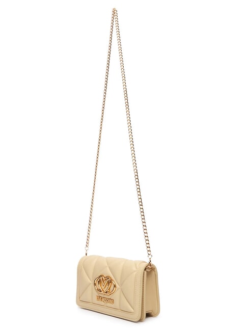 EMBOSSED Mini metal shoulder bag butter - Women&rsquo;s Wallets