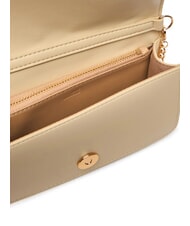 LOVE MOSCHINO EMBOSSED Mini metal shoulder bag butter - Women&rsquo;s Wallets - 5