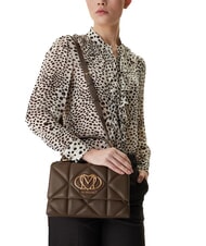 LOVE MOSCHINO EMBOSSED Briefcase bag with shoulder strap mud - Women&rsquo;s Bags - 5