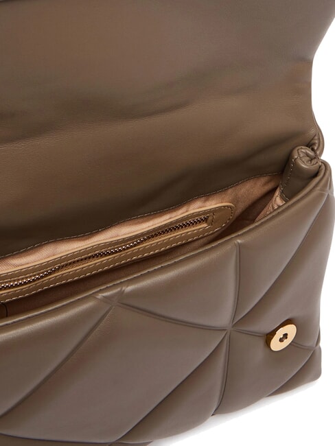 EMBOSSED Briefcase bag with shoulder strap mud - Women&rsquo;s Bags