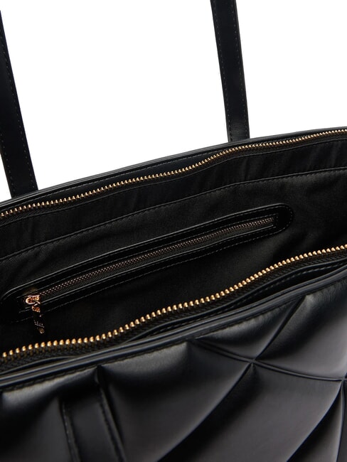 EMBOSSED Shoulder shopping bag Black - Women&rsquo;s Bags