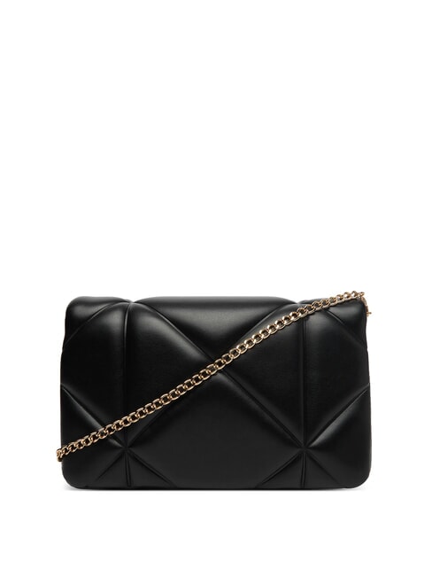 EMBOSSED Shoulder bag with flap Black - Women&rsquo;s Bags
