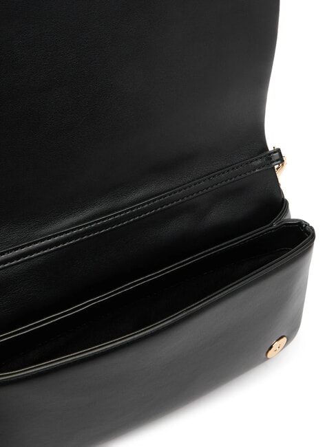 EMBOSSED Shoulder bag with flap Black - Women&rsquo;s Bags