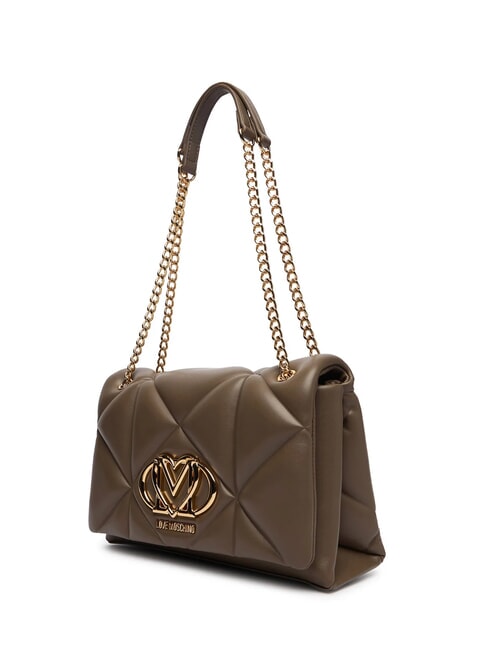 EMBOSSED Convertible shoulder bag mud - Women&rsquo;s Bags