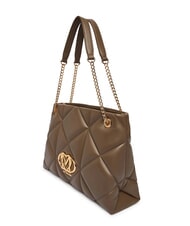 LOVE MOSCHINO EMBOSSED Shoulder bag with chain handles - Women&rsquo;s Bags