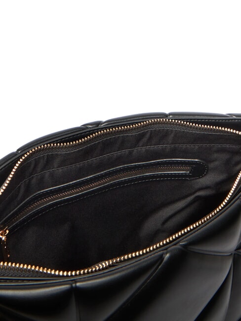 EMBOSSED Shoulder bag with chain handles Black - Women&rsquo;s Bags