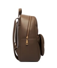 LOVE MOSCHINO EMBOSSED Backpack with pocket mud - Women&rsquo;s Bags - 3