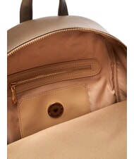 LOVE MOSCHINO EMBOSSED Backpack with pocket mud - Women&rsquo;s Bags - 6