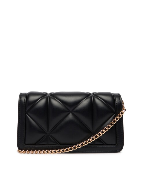EMBOSSED Mini metal shoulder bag Black - Women&rsquo;s Wallets