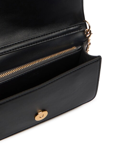 EMBOSSED Mini metal shoulder bag Black - Women&rsquo;s Wallets