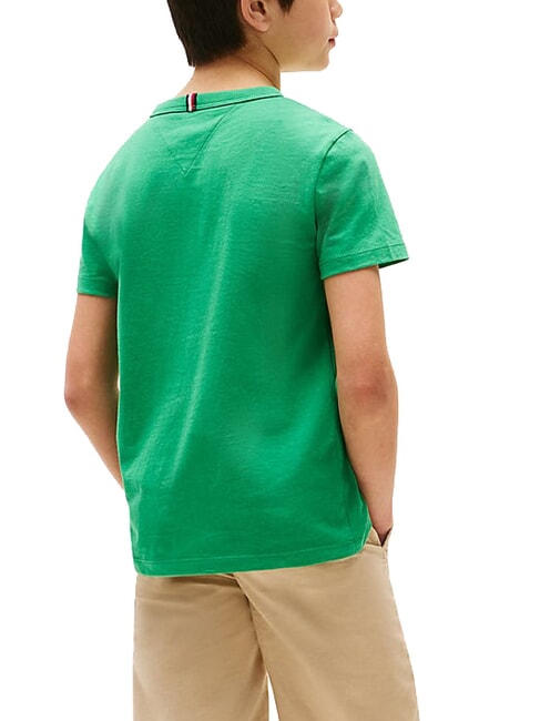 TH KIDS Short-sleeved cotton T-shirt radiant green - Child T-shirt