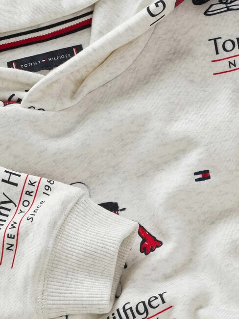 TH KIDS Hoodie snow white heather - Baby Sweatshirt