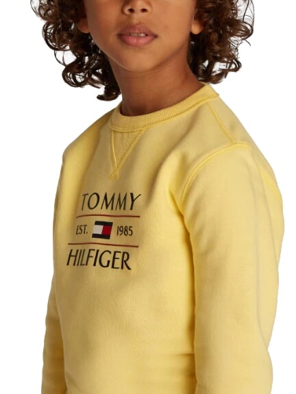 TH KIDS Crewneck sweatshirt with print lemongrass - Baby Sweatshirt