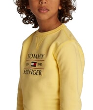 TOMMY HILFIGER TH KIDS Crewneck sweatshirt with print lemongrass - Baby Sweatshirt - 3
