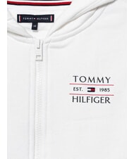 TOMMY HILFIGER TH KIDS Children's full zip sweatshirt white - Baby Sweatshirt - 3