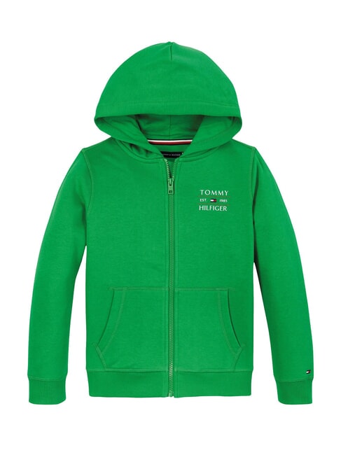 TH KIDS Children's full zip sweatshirt radiant green - Baby Sweatshirt