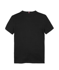 TOMMY HILFIGER TH KIDS T-shirt with maxi logo print black - Child T-shirt - 5