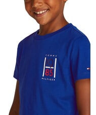 TOMMY HILFIGER TH KIDS Children's short-sleeved T-shirt wedge blue - Child T-shirt - 3