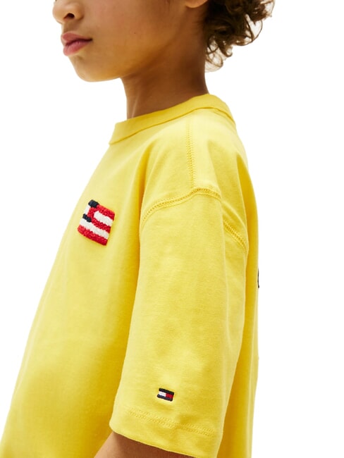 TH KIDS Short-sleeved T-shirt with flag yellow star fruit - Child T-shirt