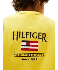 TOMMY HILFIGER TH KIDS Short-sleeved T-shirt with flag yellow star fruit - Child T-shirt - 4