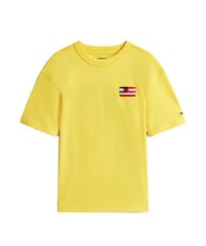 TOMMY HILFIGER TH KIDS Short-sleeved T-shirt with flag yellow star fruit - Child T-shirt - 5