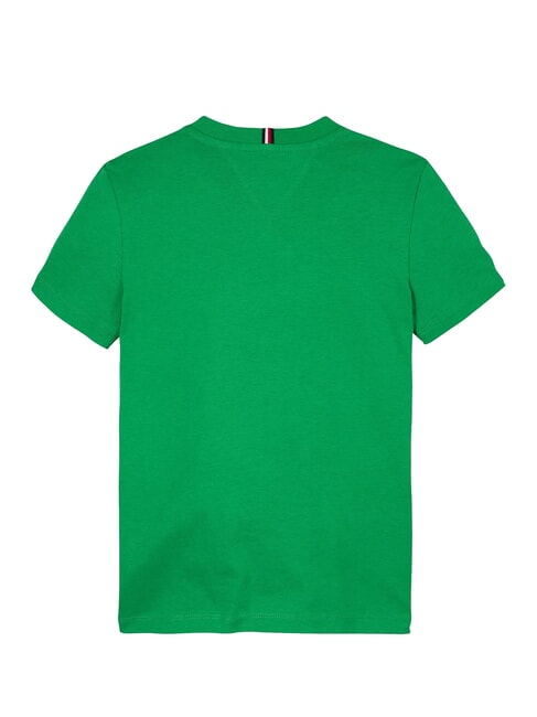 TH KIDS T-shirt with maxi logo print radiant green - Child T-shirt