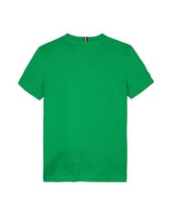 TOMMY HILFIGER TH KIDS T-shirt with maxi logo print radiant green - Child T-shirt - 5
