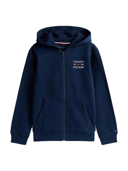 TH KIDS Children's full zip sweatshirt dark night navy - Baby Sweatshirt