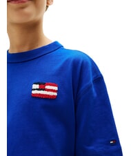 TOMMY HILFIGER TH KIDS Short-sleeved T-shirt with flag wedge blue - Child T-shirt - 3