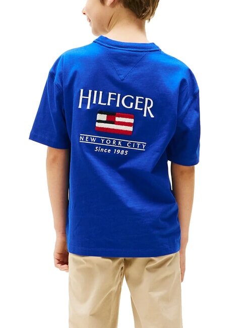 TH KIDS Short-sleeved T-shirt with flag wedge blue - Child T-shirt