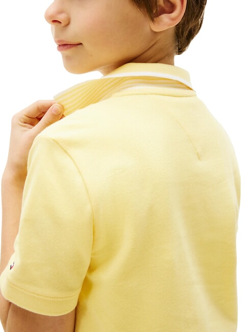 TH KIDS Children's short-sleeved polo shirt lemongrass - Child T-shirt