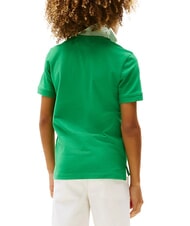 TOMMY HILFIGER TH KIDS Children's short-sleeved polo shirt radiant green - Child T-shirt - 3