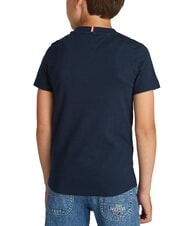 TOMMY HILFIGER TH KIDS Short-sleeved T-shirt with logo embroidery dark night navy - Child T-shirt - 2