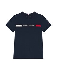 TOMMY HILFIGER TH KIDS Short-sleeved T-shirt with logo embroidery dark night navy - Child T-shirt - 3